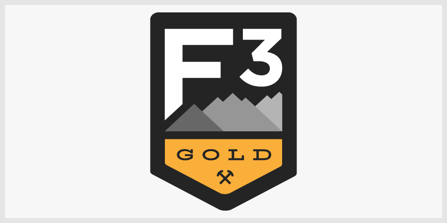 F3 Gold Logo