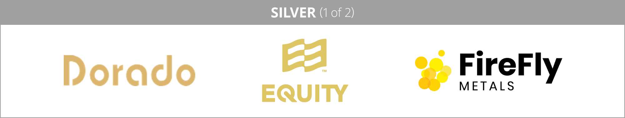 Silver sponsor logos