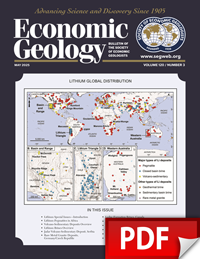 Economic Geology, Special Issue, Vol. 120, No. 3 (PDF)
